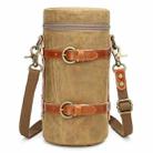 K-807 SLR Camera Storage Bag Waterproof Canvas Photography Liner Bag, Colour: L (Khaki) - 1