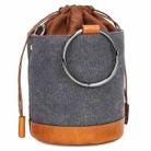 K-116 Multifunctional Camera Storage Liner Bag Single-Shoulder Diagonal Camera Bag(Gray) - 1