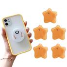 5 PCS Special-Shaped Cartoon Epoxy Retractable Mobile Phone Holder(E13 Stars) - 1