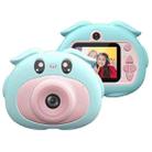 X18a Cartoon Digital Camera Children Toy Camera Blue HD Dual-lens Camera - 1