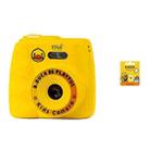B.Duck JD067X Little Yellow Duck Children Camera Baby Selfie With Mini Games Smart Toy Mini SLR Camera(Yellow + 32GB Memory Card) - 1