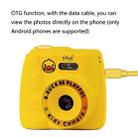 B.Duck JD067X Little Yellow Duck Children Camera Baby Selfie With Mini Games Smart Toy Mini SLR Camera(Yellow + 32GB Memory Card) - 3