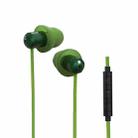 BM0024 Gaming Live Earphone 3.5mm Plug In-Ear Sleep Wired Earphone, Length: 1.1m(Green) - 1