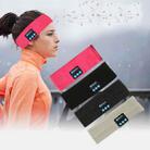Bluetooth Headset Sports Headband Outdoor Running Yoga Sweat-Absorbent Headscarf, Colour: Red - 2
