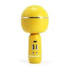 K8 Home Karaoke Microphone Bluetooth Wireless Handheld Microphone Speaker(Yellow) - 1