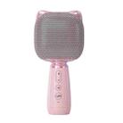 KG003 Children Microphone Wireless Bluetooth Singing Microphone Audio Family K Song Toy(Pink) - 1
