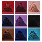 69x39cm Photo Props Hard Cardboard Folding Fan Photography Background Folded Paper(06 Carbon Black) - 2