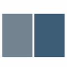2 PCS Double-Sided Photo Background Paper Thickening Morandi Series Shoot Props(Blue Series (Light+Dark)) - 1