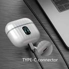T2 Bluetooth 5.2 ENC Smart Noise Cancelling Large Battery In-Ear Sports Wireless Earphone(White) - 4