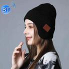 TR Ear-Covered Bluetooth Music Hat 5.0 Binaural Stereo Headphone Cap(Black) - 1