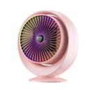 Desktop Mini Heater Home PTC Heating Heater Office Portable Heater, CN Plug(Pink) - 1