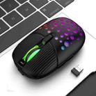 K-Snake BM900 6 Keys 2.4G Wireless Charging Beetle Mouse Glowing Gaming Mouse(Black) - 1