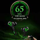 GM3 Dazzle LED Wireless Gaming Sports In-Ear TWS Bluetooth Earphones with Charging Case(Black) - 3