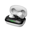 TWS-24 Bluetooth 5.0 Wireless Noise Cancelling Waterproof Touch Control Mini Earphone Support Voice Assistant(White) - 1