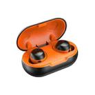 TWS-22 Bluetooth 5.0 In-Ear Sports Waterproof Noise Cancelling Touch Control Mini Headphones(Orange) - 1