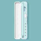 Silicone Stylus Protection Storage Box Box For Apple Pencil 1 / 2 , Specification: 10mm (Glacier Blue) - 1