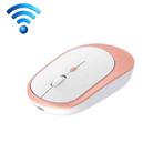 M030 4 Keys 1600DPI Laptop Office Mute Mouse, Style: Wireless (Pink) - 1