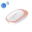 M030 4 Keys 1600DPI Laptop Office Mute Mouse, Style: Bluetooth (Pink) - 1