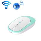 M030 4 Keys 1600DPI Laptop Office Mute Mouse, Style: Dual Mode (Blue) - 1