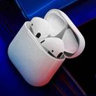 Charging Box Metal Dust Guard Sticker For AirPods 3(Space Silver) - 1