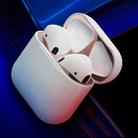 Charging Box Metal Dust Guard Sticker For AirPods 3(Blush Gold) - 1