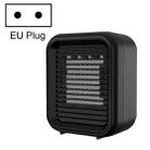 XH-A8 Mini Heater Desktop Portable Household Heating Heater,, Product specifications: EU Plug(Black) - 1