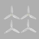 RCSTQ Drone Aircraft Transparent Three-Blade Propeller For DJI FPV(Two Pairs ) - 1