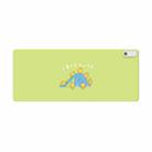 Intelligent Digital Display Timing Heating Mouse Pad Office Desktop Electric Heating Mat, CN Plug, Style:Happy 80x33cm - 1