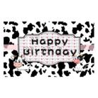 150x90cm Cartoon Cow Theme Birthday Party Decoration Background Cloth Photography Banner(2023SRB134) - 1