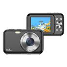 DC406L 2.4-Inch 1080P Mini HD 16X Zoom Digital Camera Home Children Camera US Plug(Black) - 1