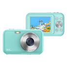 DC406L 2.4-Inch 1080P Mini HD 16X Zoom Digital Camera Home Children Camera US Plug(Green) - 1