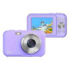 DC406L 2.4-Inch 1080P Mini HD 16X Zoom Digital Camera Home Children Camera US Plug(Purple) - 1