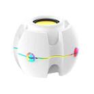 RGB Light Effect Gyro Shape Wireless Bluetooth Audio(White) - 1