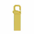 ZHP250 USB 2.0 Keychain Waterproof USB Flash Drive, Capacity:64GB(Gold) - 1