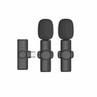 Lavalier Wireless Microphone , Specification:  Type-C Direct 1 To 2 - 1
