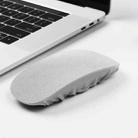 2 PCS BS13 Mouse Storage Bag Elastic Fabric Protective Case For Apple Magic Mouse(Light Grey) - 1