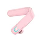 YX18 Bluetooth 5.1 Earhook Business Sport Single Ear Headphone(Pink) - 1