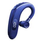 Q20 Bluetooth 5.2 Business Digital Display Sports Earhook Stereo Earphone(Blue) - 1