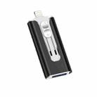 32GB Micro USB + 8 Pin + USB 2.0 3 in 1 Mobile Phone Computer U-Disk(Black) - 1