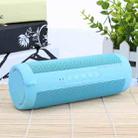 T2 Car Cylindrical Small Speaker with Flashlight Desktop Bluetooth 4.0 Wireless Speaker(Blue) - 1