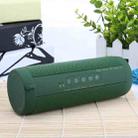 T2 Car Cylindrical Small Speaker with Flashlight Desktop Bluetooth 4.0 Wireless Speaker(Green) - 1