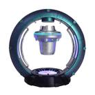 Magnetic Levitation Bluetooth Speaker Space Spacecraft Crafts, US Plug(Blue) - 1