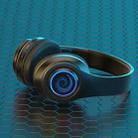 B39 Wireless Bluetooth Headset Subwoofer With Breathing Light Support TF Card(Black) - 1