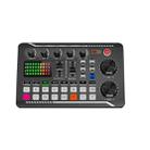 F998 Live Sound Card 16 Sound Effects Noise Reduction Mixers - 1