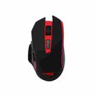 FOREV FV-W3 4 Keys Notebook Wireless Mouse RGB Colorful Luminous Mouse(Black) - 1