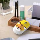 FOREV FV-T100 3 Keys 1600 DPI Cute Cartoon Girl Mouse Mini Wireless Mouse(Yellow) - 1