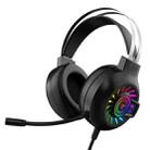 FOREV G97 RGB Luminous Wired Game Headset with Mic, Spec: Standard (Black) - 1