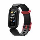 S90 Sleep Monitoring Bluetooth Sports Pedometer Smart Bracelet(Black) - 1