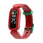 S90 Sleep Monitoring Bluetooth Sports Pedometer Smart Bracelet(Red) - 1