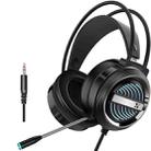 Heir Audio Head-Mounted Gaming Wired Headset With Microphone, Colour: X9 Single Hole (Black) - 1